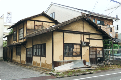 柱や梁を活かした「古民家再生」での売却へ